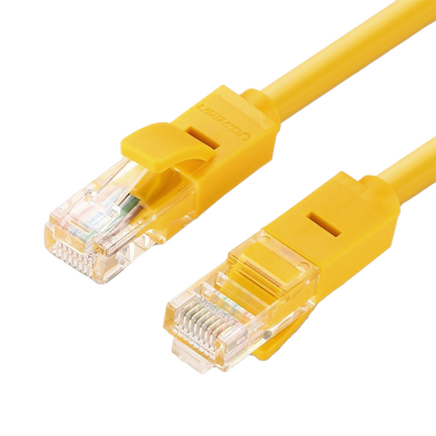 Cable UTP Ethernet Cat 6 Color Amarillo 5 Metros