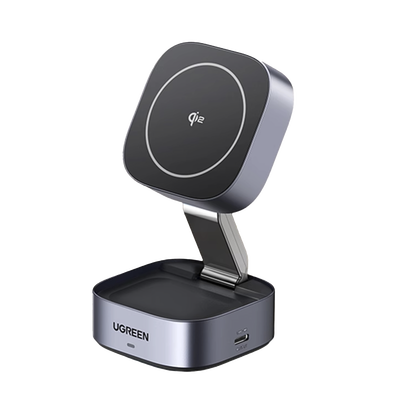 Cargador inalambrico magnetico 2 en 1