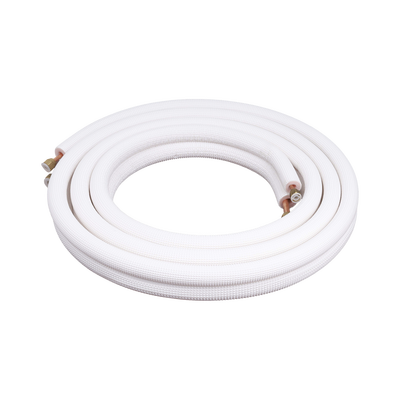 Kit de tubería / 1 / 4" y 3 / 8 " / Capacidad para minisplit AUFIT / 1 Tonelada / Cinta aislante / Accesorios / Longitud de 4 metros