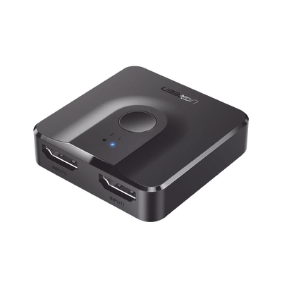 Switch/Divisor HDMI 4K 60Hz (Splitter) | Bidireccional (2 Entradas 1 Salida/1 Entrada 2 Salidas | Switch Conmutable | Led Indicador | 3D | HDR | Dolby Atmos | Potente Chip IC | Diseño Compacto | No Requiere Energía