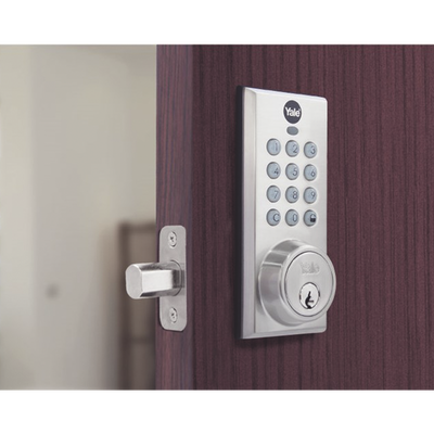 Cerradura Digital con Teclado YDD114 / 10 usuarios/ Para Puerta Izq o Derecha de 60 a 70 mm