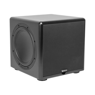 Subwoofer compacto de 12 in | 2 radiadores pasivos | amplificador interno de 350W