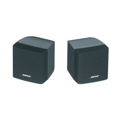 Par de altavoces FreeSpace 3 Surface-Mount Satellites 5ohms/70/100V Negro