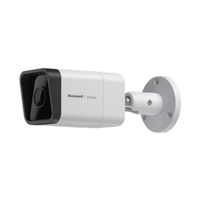 Bala IP 3 Megapixel / Lente 2.8 mm / 40 mts IR / Ultra Baja Iluminación / Exterior IP66 / H.265 / PoE / Micro SD / WDR / NDAA / Serie 35 / Antivandálica IK10 / Honeywell Security / ONVIF