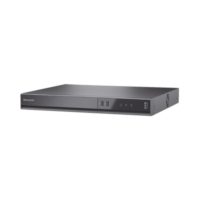 NVR 8 MP 4K / 16 Canales IP / 16 Puertos PoE+ / H.265 / 16 TB (Incluidos) / NDAA / ONVIF / Audio y Alarmas I/O / Soporta IA / Serie 35 / Honeywell Security