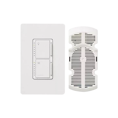 Controlador de iluminación y ventilador de techo.