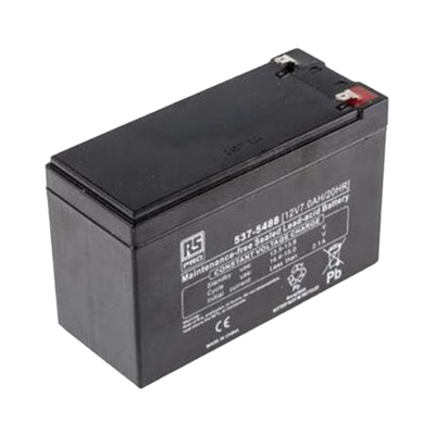 Batería de plomo ácido de 7 Ah: 12 V para MPA2 y MPA4