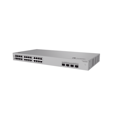 Switch de Acceso Gigabit Administrable PoE Capa 2+ / 24 puertos 10/100/1000 Mbps (PoE) / 2 Puertos 2.5GE SFP + 2 Puertos 10GE SFP+ Uplink / ERPS / Rutas Estáticas / PoE Perpetuo / 400 W / Administración Nube Gratis