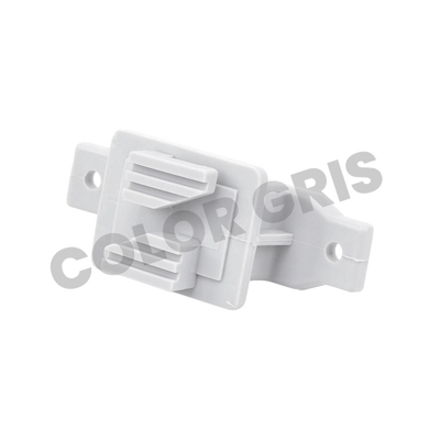 Aislador de Paso GRIS reforzado para cercos eléctricos, resistente al clima extremoso