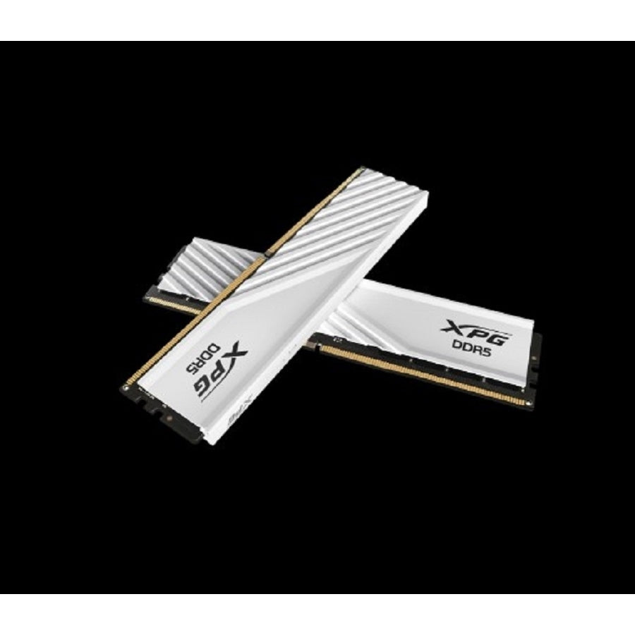 MEMOIRA XPG LANCER BLACE UDIMM DDR5 32G PC5-44800 5600MHZ CL46 1.1V CON DISIPADOR BLANCO PC GAMMER/ALTO RENDIMIENTO (AX5U5600C4632G-SLABWH)
