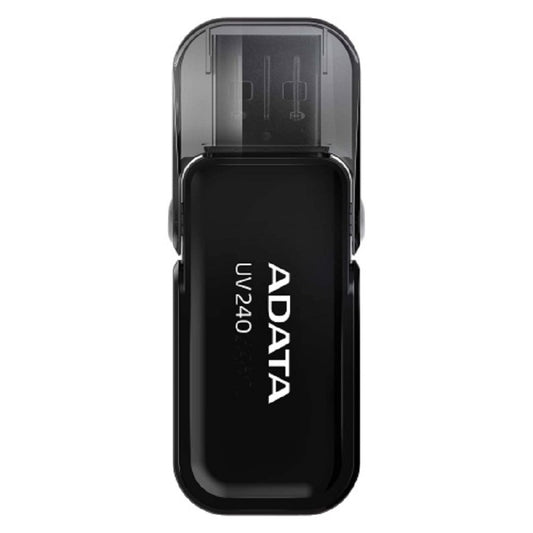 MEMORIA ADATA 32GB USB 2.0 UV240 NEGRO (AUV240-32G-RBK)