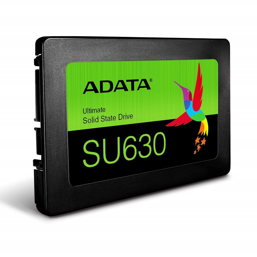 UNIDAD DE ESTADO SOLIDO SSD INTERNO ADATA SU630 480GB 2.5 SATA3 LECT. 520 ESCRIT. 450 MBS 7MM PC LAPTOP MINIPC SIN BRACKET 3DNAND (ASU630SS-480GQ-R)