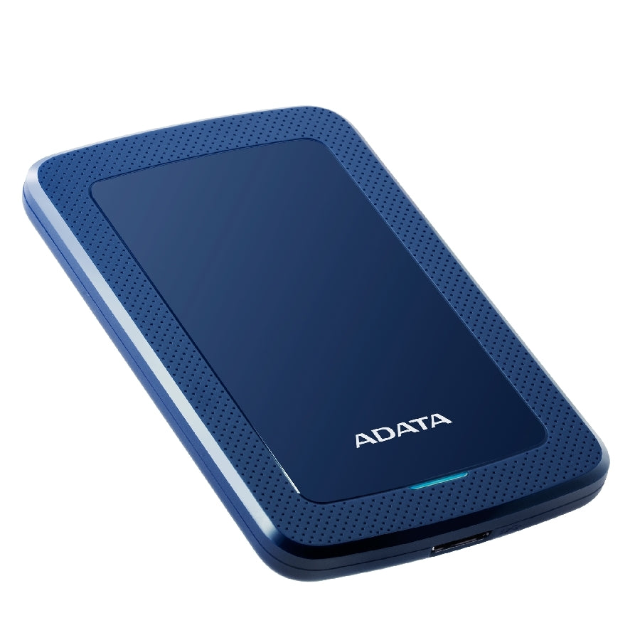 DISCO DURO EXTERNO ADATA HV300 2TB PORTATIL 2.5 USB 3.2 WINDOWS MAC LINUX DASHDRIVE SLIM COLOR AZUL (AHV300-2TU31-CBL)