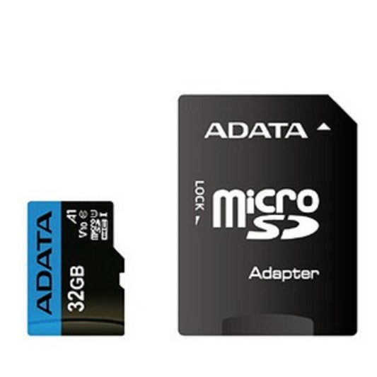 MEMORIA ADATA MICRO SDXC/SDHC 32GB UHS-I 100MB/25MB CLASE 10 V10 A1 C/ADAPTADOR (AUSDH32GUICL10A1-RA1)