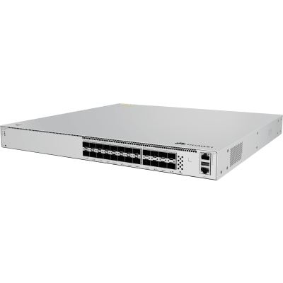 Switch eKit Core para Fibra Óptica Administrable Capa 3 / 16 puertos SFP 10 Gbps + 8 Puertos SFP28 25 Gbps / Capacidad de Conmutación 1,120 Gbit/s / Gestión Gratuita desde la Nube / Sin Licenciamiento / Ruteo Dinamico (RIP, OSPF, IS-