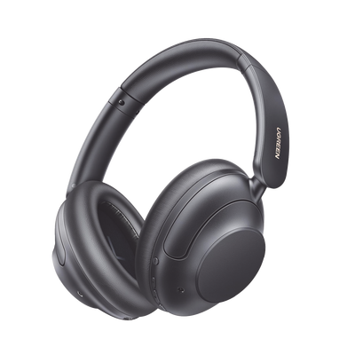 Audífonos Inalámbricos | HiTune Max5 | Bluetooth | 3.5mm | Sonido Hi-Res | Cancelación Activa de Ruido (ANC) de hasta 43dB | Autonomía de 90 horas | Diseño Ajustable | Almohadillas Suaves | Color Negro.