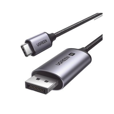 Cable USB-C a DP 1.4 | 3 metros | Compatible con Thunderbolt 3 & 4 | 8K@60Hz | 4K@240Hz | HDR10+ | eARC | DTS | 3D | ALLM | VRR | | FreeSync G-Sync | Caja de Aluminio | Nylon Trenzado | Conector Niquelado | Blindaje Multicapa.