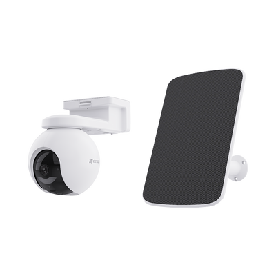 Kit de Cámara de Batería Recargable 10400mAh y Panel Solar / Wi-Fi  / Incluye 1 pieza de CS-CB8 y 1 Pieza de Panel Solar