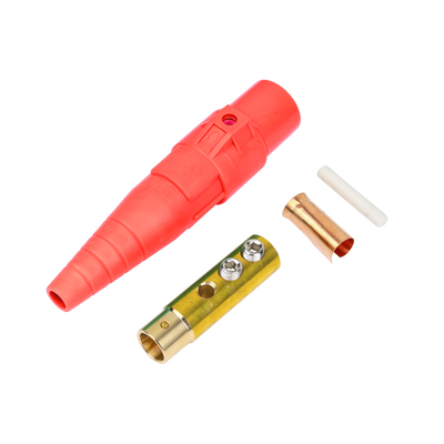 Conector camlock  400 AMPERES HEMBRA COLOR ROJO
