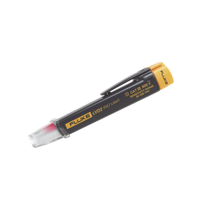 Detector de Voltaje Sin Contacto, Rango de 90 a 600 Vca, Con Linterna LED de 100 mil Horas de Vida Útil