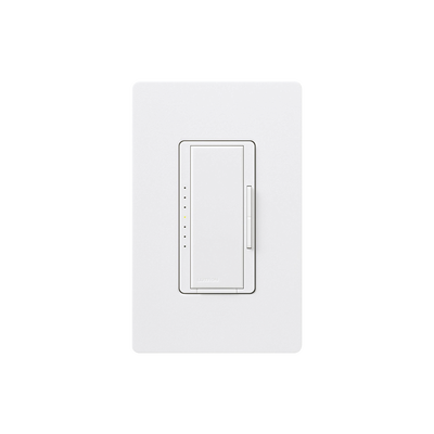 Dimmer 3 hilos/unico polo, 150W CFL/LED o 600 inc/hal