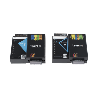 Relay Inalámbrico / 2 Relevadores / 2 Entradas / Atraviesa hasta1.6 KM En Construcción o Material