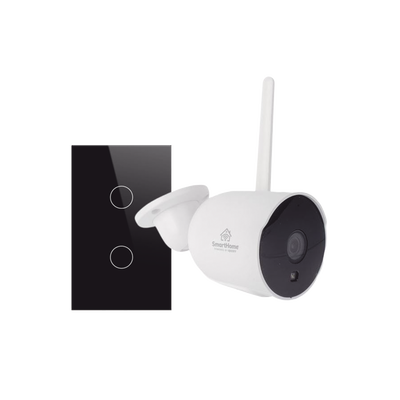 (Wifi) KIT 1 camara Wifi y 1 apagador inteligente Wifi