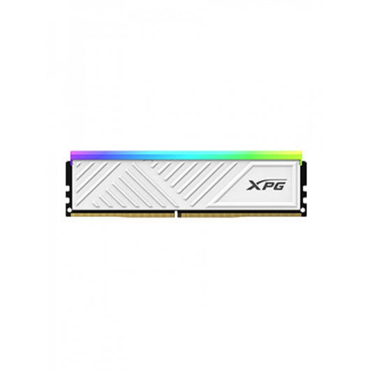 MEMORIA XPG SPECTRIX D35G UDIMM DDR4 8GB PC4-25600 3200MHZ CL16 288PIN 1.35V RGB CON DISIPADOR PC/GAMER COLOR BLANCO (AX4U32008G16A-SWHD35G)