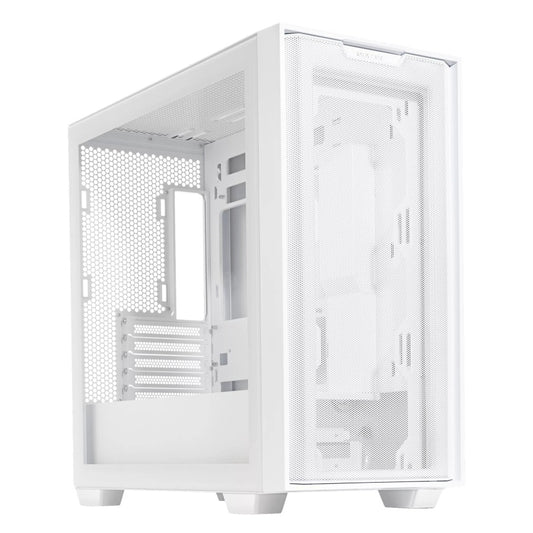 GABINETE ASUS A21 /MINI TORRE /MICRO ATX /MINI ITX /BTF /CRISTAL TEMPLADO /BLANCO