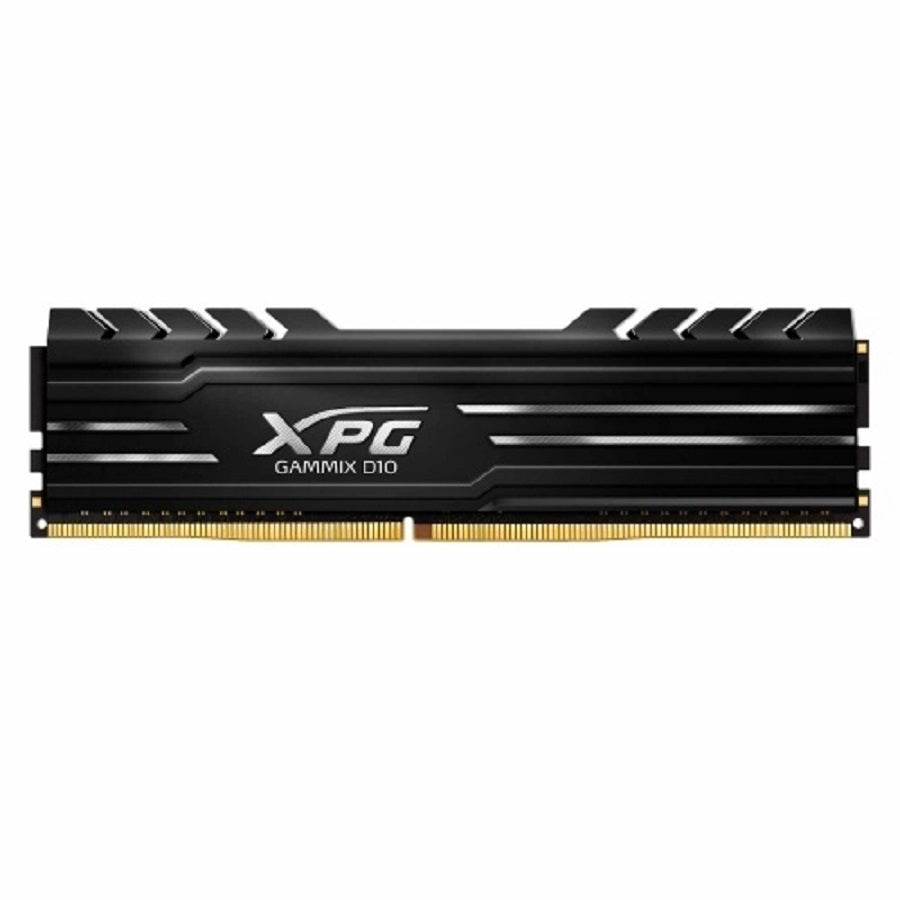 MEMORIA XPG GAMMIX D10 UDIMM DDR4 8GB PC4-25600 3200MHZ CL16 1.2V CON DISIPADOR PC/GAMER COLOR NEGRO (AX4U32008G16A-SB10)