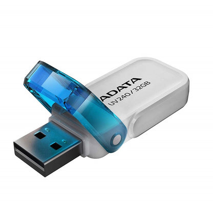 MEMORIA ADATA 32GB USB 2.0 UV240 BLANCO ( AUV240-32G-RWH)