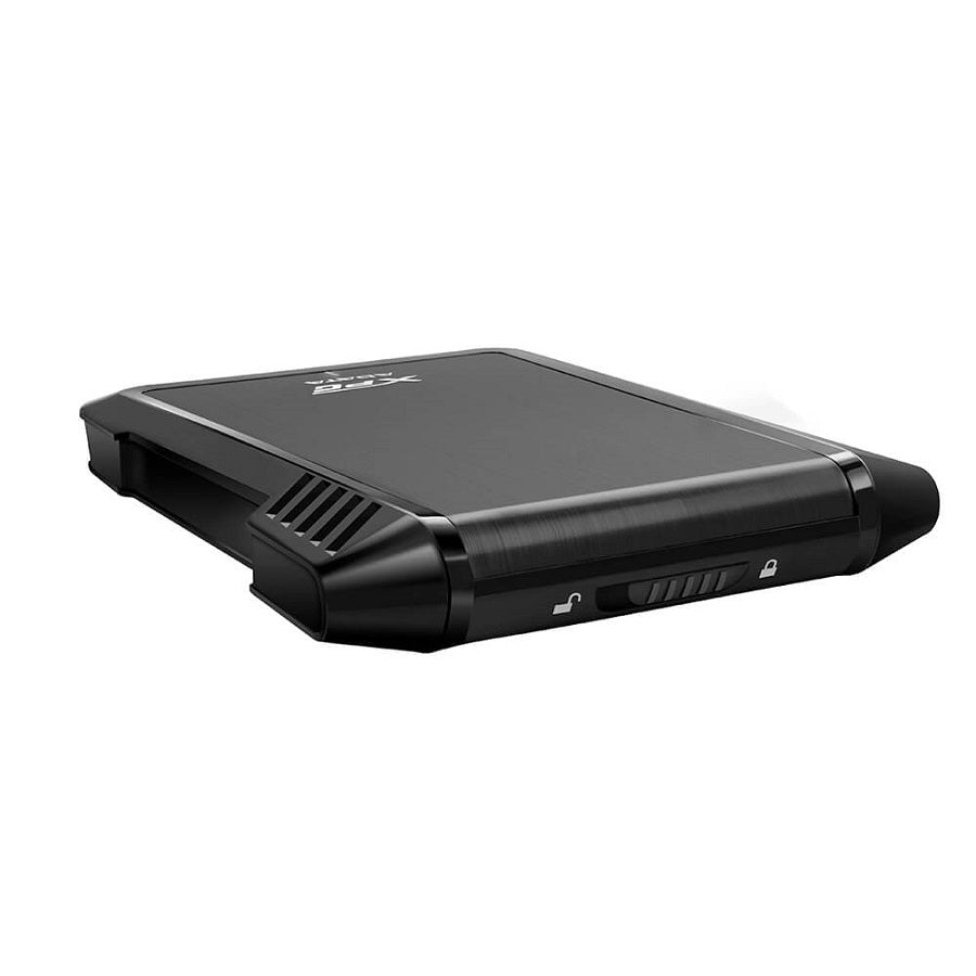 CARCASA XPG EX500 PARA DISCOS DUROS/SSD 2.5 PULGADAS 7MM/9.5MM SATA3/USB3.2 CASE PC COLOR NEGRO (AEX500U3-CBK)