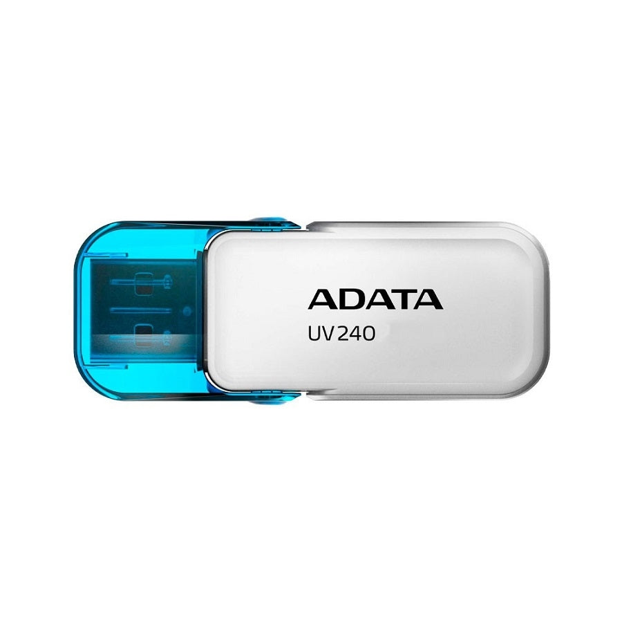 MEMORIA ADATA 32GB USB 2.0 UV240 BLANCO ( AUV240-32G-RWH)