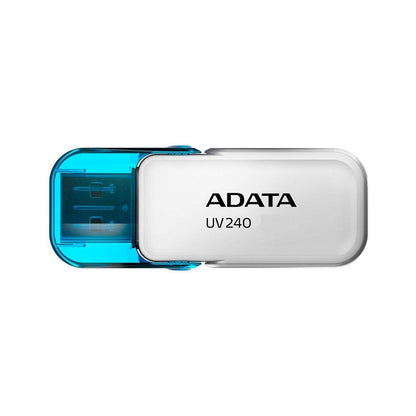MEMORIA ADATA 32GB USB 2.0 UV240 BLANCO ( AUV240-32G-RWH)