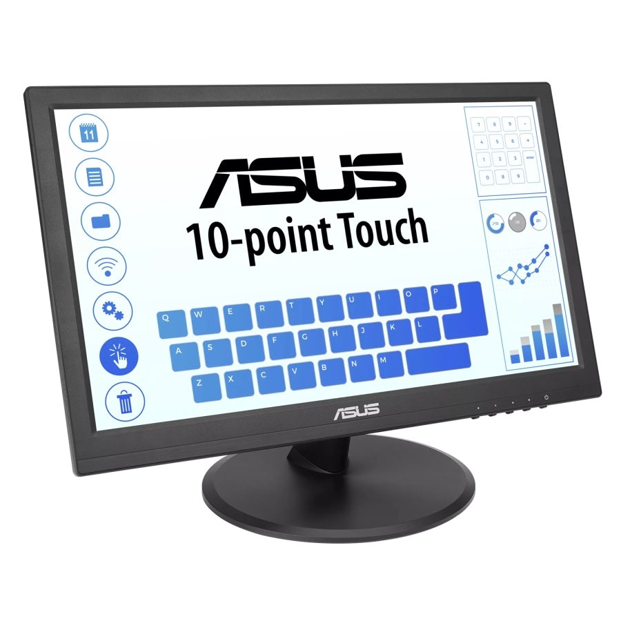 MONITOR TOUCH ASUS VT168HR /15.6 /1366X768 /TR 5MS /HDMI /VGA /VESA