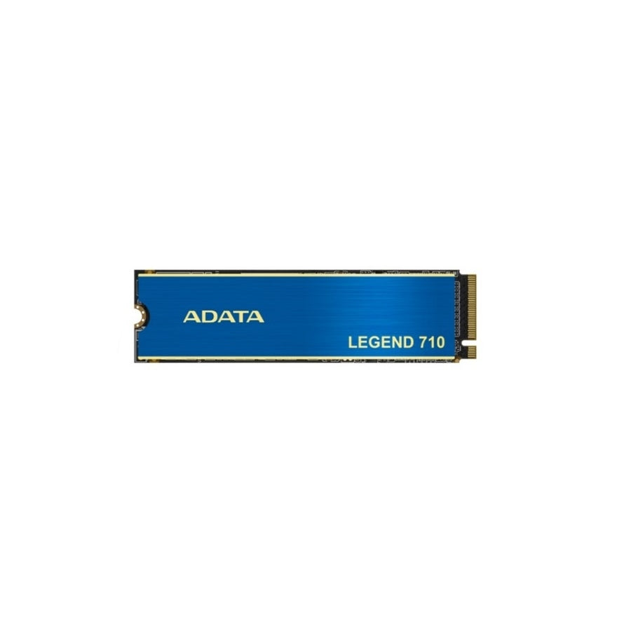 UNIDAD DE ESTADO SOLIDO SSD INTERNO ADATA LEGEND 710 512GB M.2 2280 NVME PCIE GEN 3X4 LECT.2400 ESCRIT.1800 MBS PC LAPTOP MINIPC 3DNAND DISIPADOR (ALEG-710-512GCS)