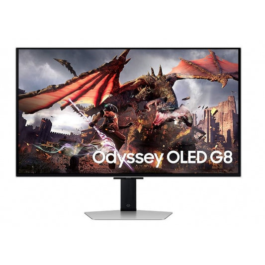 MONITOR LED SAMSUNG 32 PULGADAS 4K UHD (3,840 X 2,160) FLAT, ODYSSEY OLED G8, 0.03MS, FREESYNC PREMIUM PRO, 240 HZ,  D. PORT, HDMI, USB HUB, WIFI, BOCINAS