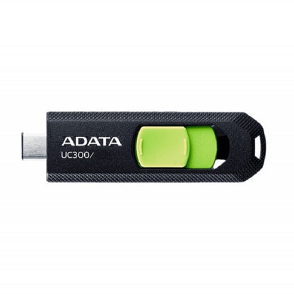 MEMORIA ADATA 32GB USB TIPO C UC300 RETRACTIL NEGRO VERDE (ACHO-UC300-32G-RBK/GN)