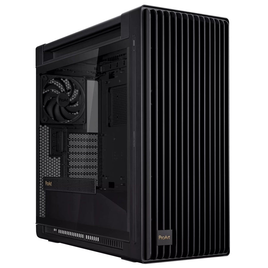 GABINETE ASUS PROART PA602 /MEDIA TORRE /EATX /MINI ITX /CRISTAL TEMPLADO /NEGRO
