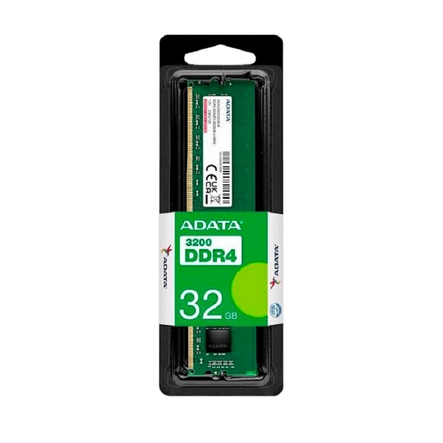 MEMORIA ADATA UDIMM DDR4 32GB PC4-25600 3200MHZ 288PIN 1.2V PC (AD4U320032G22-SGN)