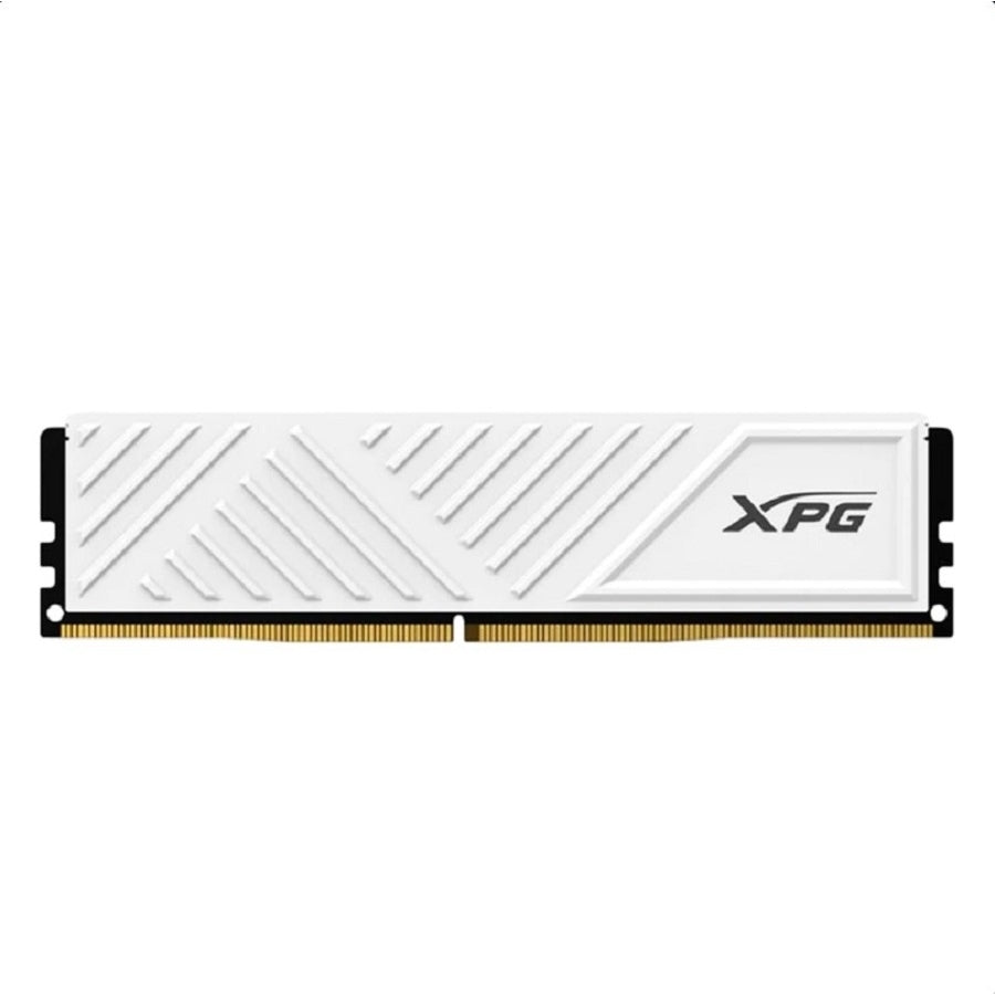 MEMORIA XPG GAMMIX D35 UDIMM DDR4 16GB PC4-25600 3200MHZ CL16 288PIN 1.35V CON DISIPADOR PC/GAMER COLOR BLANCO (AX4U320016G16A-SWHD35)