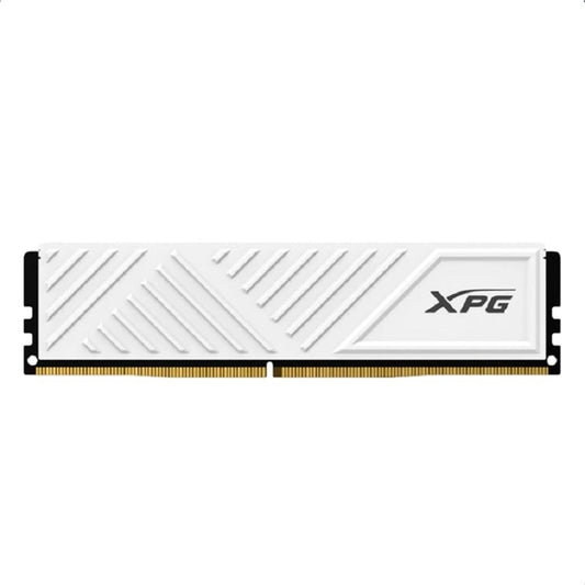 MEMORIA XPG GAMMIX D35 UDIMM DDR4 16GB PC4-25600 3200MHZ CL16 288PIN 1.35V CON DISIPADOR PC/GAMER COLOR BLANCO (AX4U320016G16A-SWHD35)
