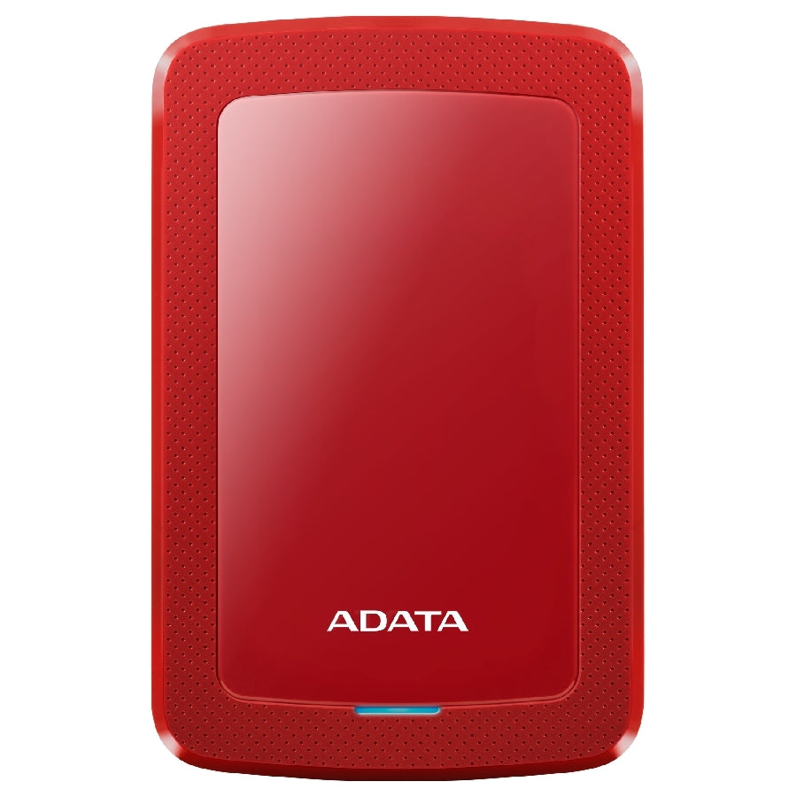 DISCO DURO EXTERNO ADATA HV300 1TB PORTATIL 2.5 USB 3.2 WINDOWS MAC LINUX DASHDRIVE SLIM COLOR ROJO (AHV300-1TU31-CRD)