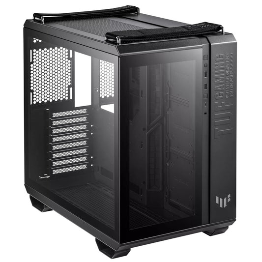 GABINETE ASUS TUF GAMING GT502 /MEDIA TORRE /ATX /MINI-ITX /CRISTAL TEMPLADO /MODULAR /NEGRO