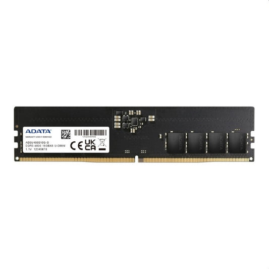 MEMORIA ADATA SODIMM DDR5 16GB PC5-38400 4800MHZ CL40 260PIN 1.1V LAPTOP/AIO/MINI PCS (AD5S480016G-S)