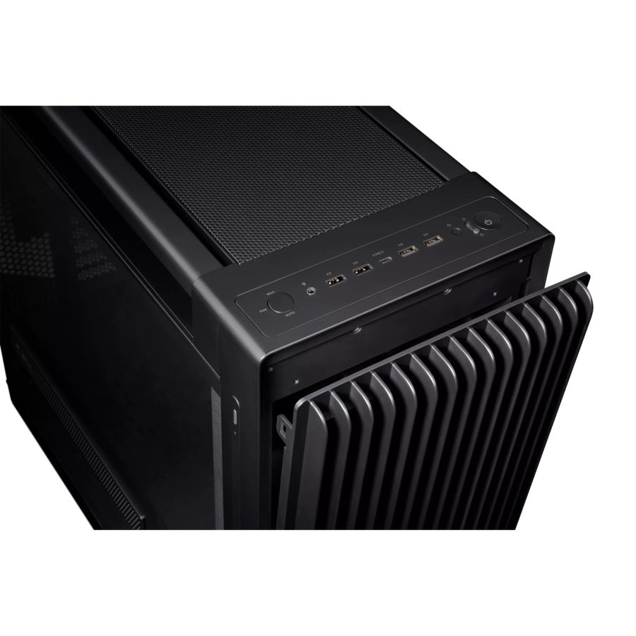 GABINETE ASUS PROART PA602 /MEDIA TORRE /EATX /MINI ITX /CRISTAL TEMPLADO /NEGRO