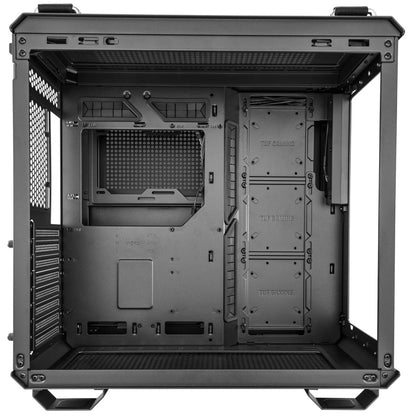 GABINETE ASUS TUF GAMING GT502 /MEDIA TORRE /ATX /MINI-ITX /CRISTAL TEMPLADO /MODULAR /NEGRO
