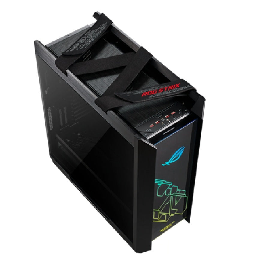GABINETE ASUS ROG STRIX HELIOS GX601 /MEDIA TORRE /EATX /MINI ITX /CRISTAL TEMPLADO /NEGRO /PANEL RGB