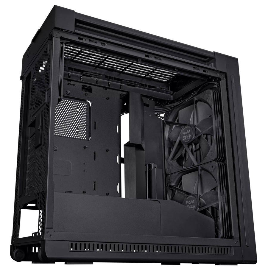 GABINETE ASUS PROART PA602 /MEDIA TORRE /EATX /MINI ITX /CRISTAL TEMPLADO /NEGRO