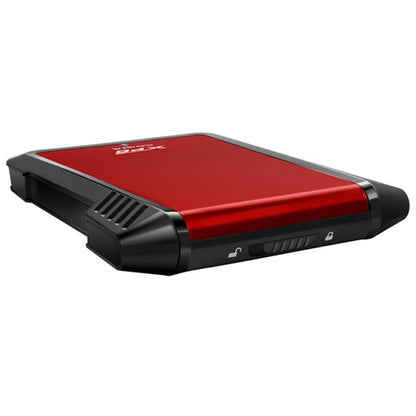 CARCASA XPG EX500 PARA DISCOS DUROS/SSD 2.5 PULGADAS 7MM/9.5MM SATA3/USB3.2 CASE PC COLOR ROJO (AEX500U3-CRD)